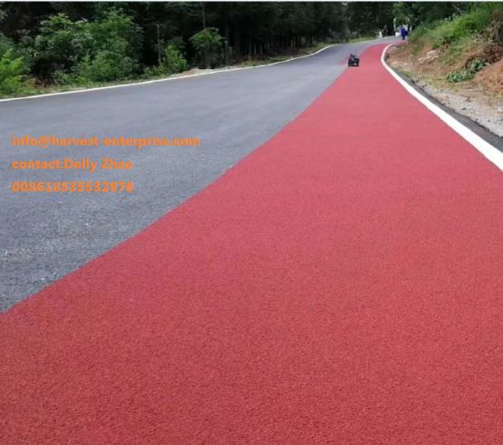 May kulay na Anti-slip sa entrance ng Highway