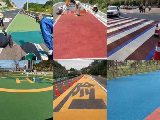 Ang Temperatura Ng Anti-skid Colored Ceramic Aggregates