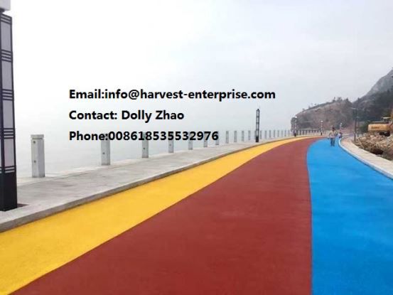 Mga Bentahe Ng Color Ceramic Particles Anti-skid Pavement
